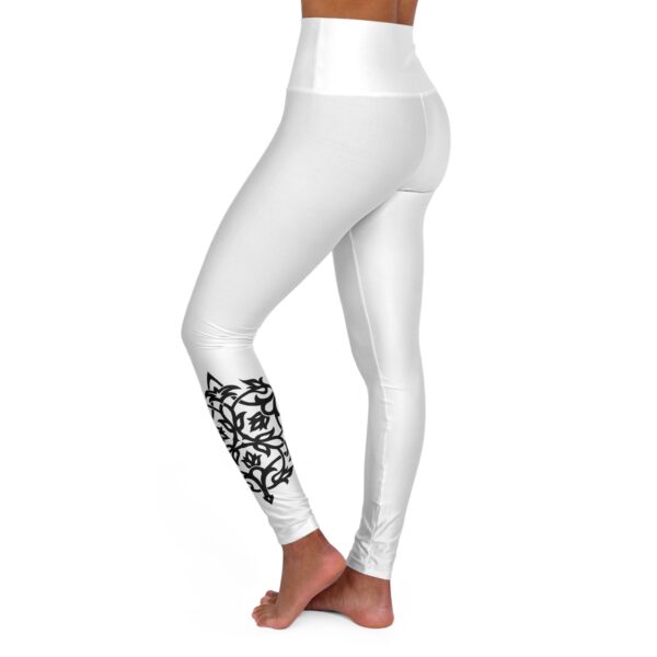 ⁦High Waisted Yoga Leggings⁩ - الصورة ⁦3⁩