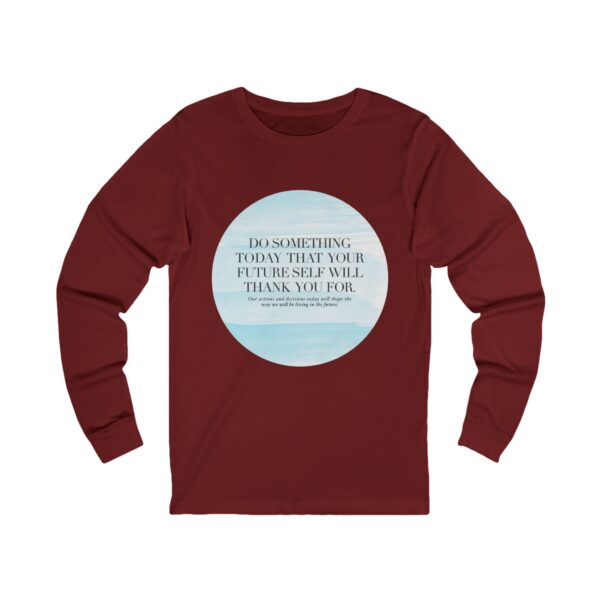 ⁦Unisex Jersey Long Sleeve Tee⁩ - الصورة ⁦9⁩
