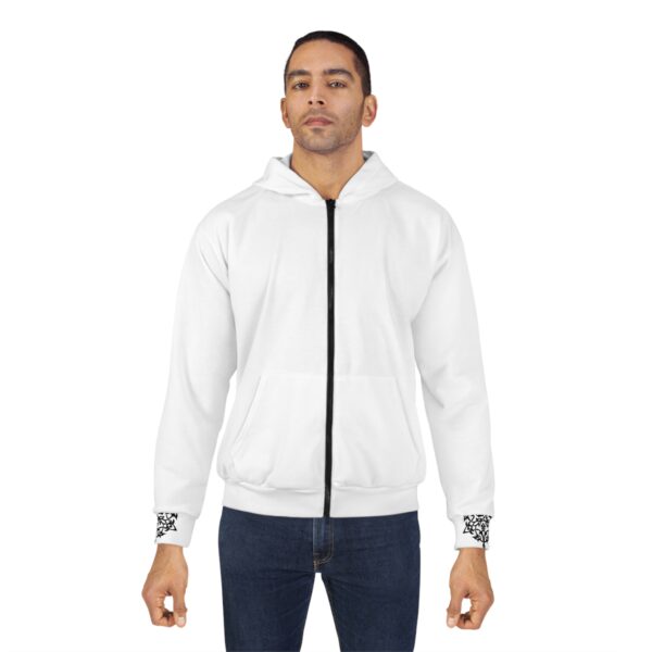 ⁦Zakhrafah Unisex Zip Hoodie⁩ - الصورة ⁦4⁩