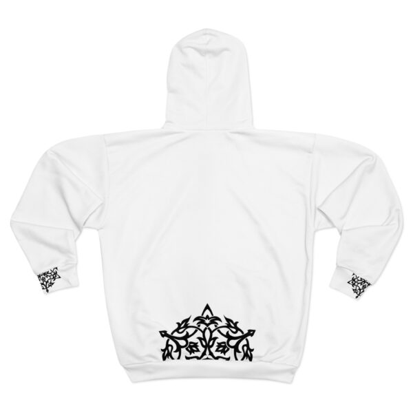 ⁦Zakhrafah Unisex Zip Hoodie⁩ - الصورة ⁦2⁩