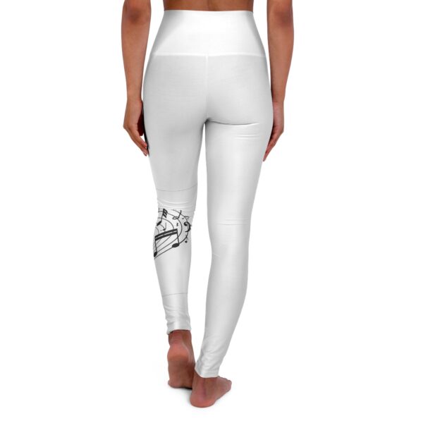 ⁦High Waisted Yoga Leggings⁩ - الصورة ⁦2⁩