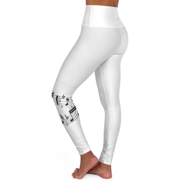 ⁦High Waisted Yoga Leggings⁩ - الصورة ⁦3⁩