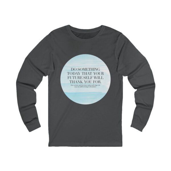 ⁦Unisex Jersey Long Sleeve Tee⁩ - الصورة ⁦5⁩