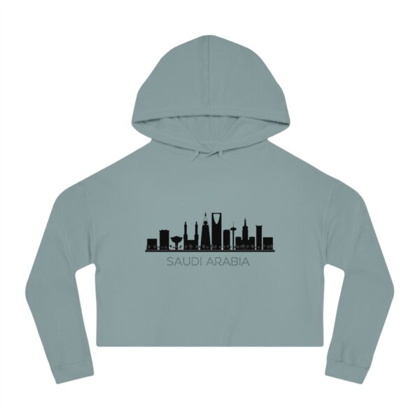 ⁦Women’s Cropped Hooded Sweatshirt⁩ - الصورة ⁦10⁩